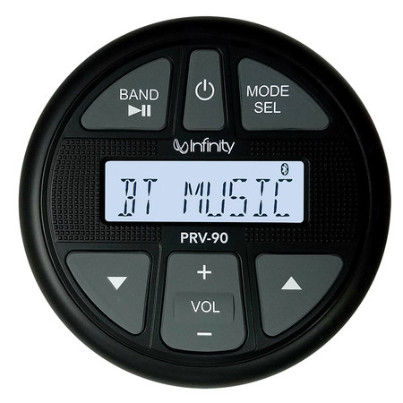 INFINITY Infinity INF-PRV90 AM/FM Round Bluetooth Receiver INF-PRV90
